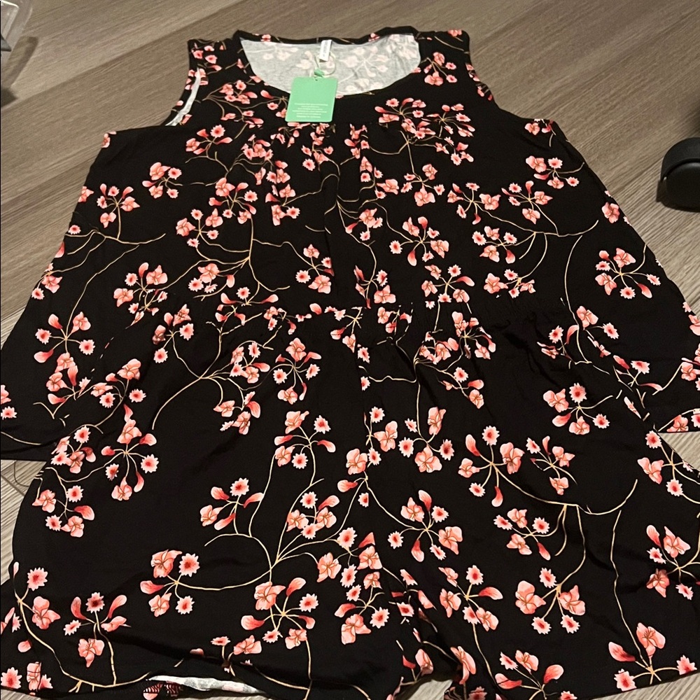 Floral Sleeveless loungewear